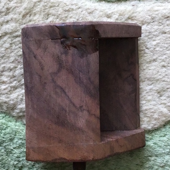 Vintage handcrafted wood 5 drawer bandsaw box - Picture 10 of 10